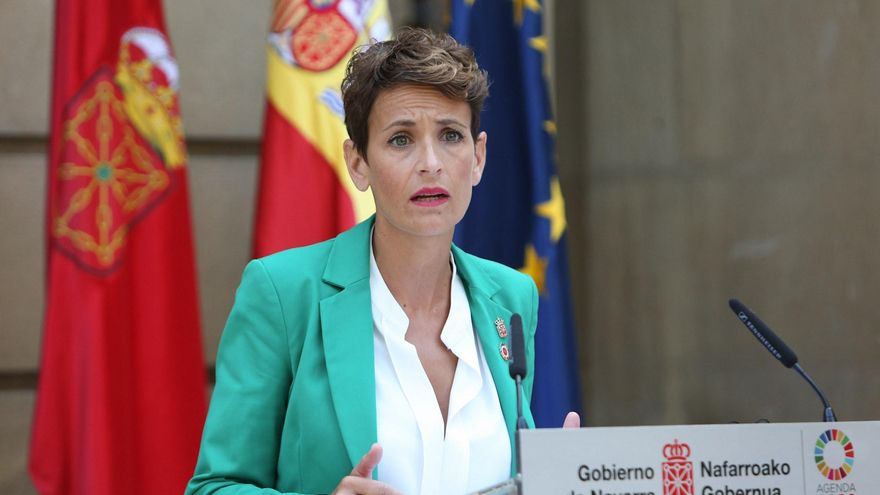 Chivite abre la negociación presupuestaria pero Navarra Suma se ve fuera: "Ya ha elegido a EH Bildu"