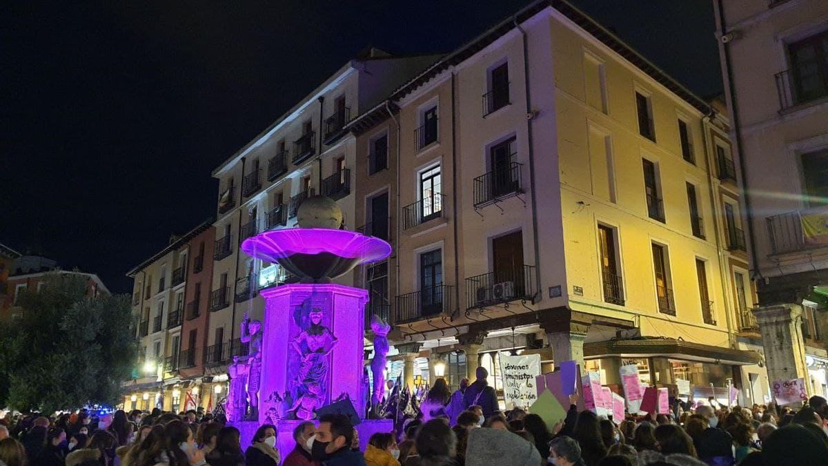 Manifestación 8M en Valladolid, este 2022