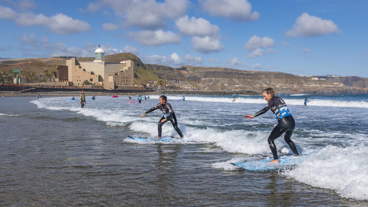 Clases de surf en La Cícer