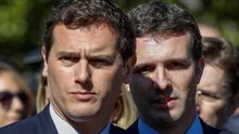 Albert Rivera y Pablo Casado, en una imagen de archivo.