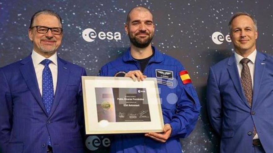 El leonés Pablo Álvarez se gradúa como astronauta oficial de la Agencia Espacial Europea