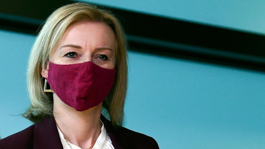 La ministra de Exteriores del Reino Unido, Liz Truss. EFE/EPA/JOHN THYS / POOL