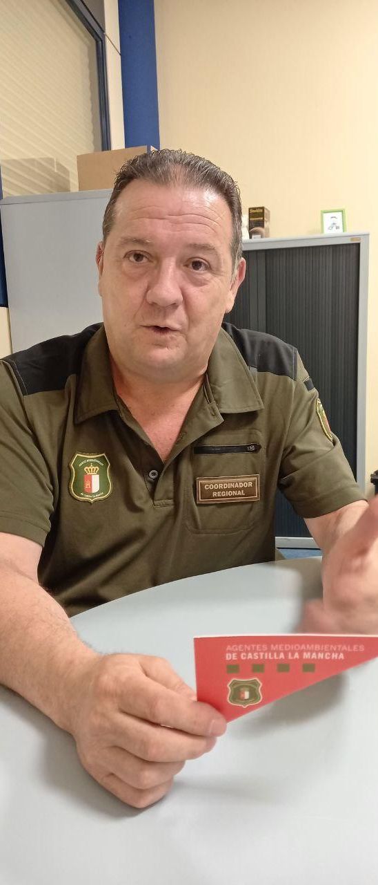 Antonio Sancho, coordinador del Cuerpo de Agentes Medioambientales de Castilla-La Mancha