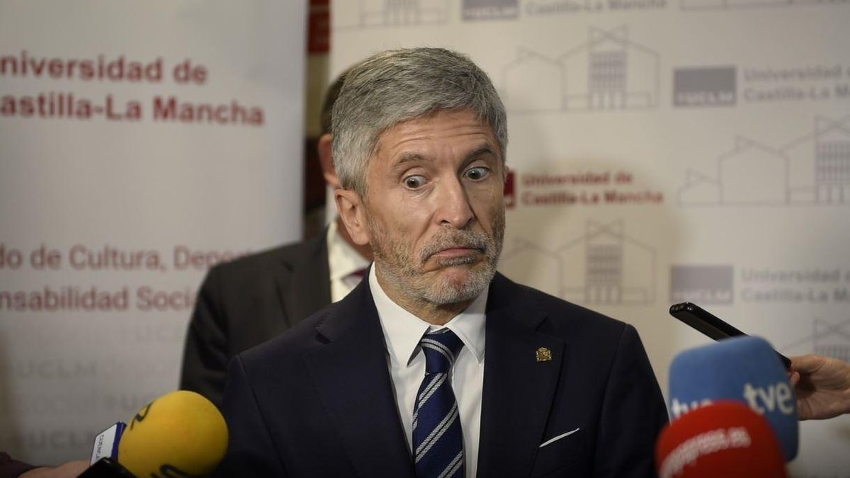 Grande-Marlaska, en rueda de prensa