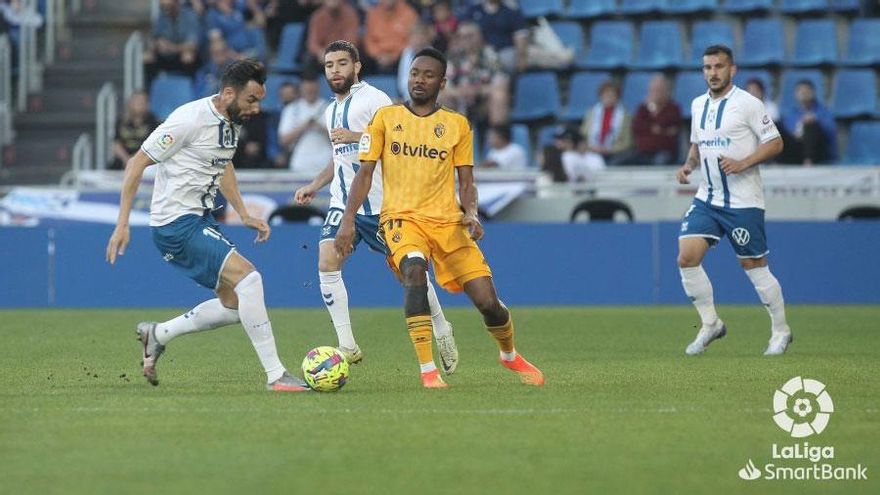 El Tenerife, sin gol ante la Ponferradina, sigue de empate en empate