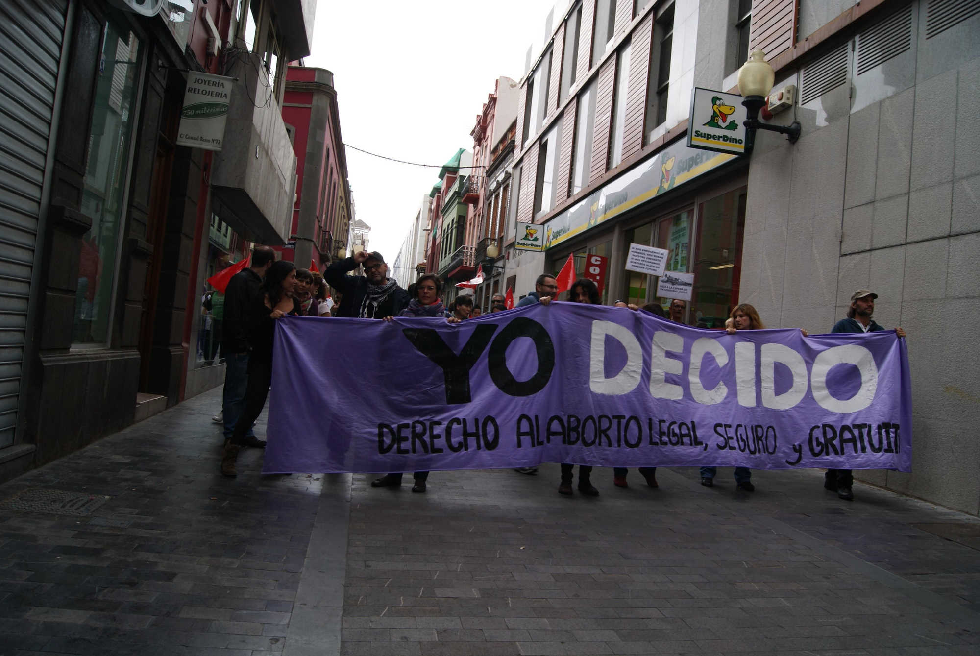 Marchas por la dignidad en Las Palmas de Gran Canaria. Thalía Rodríguez