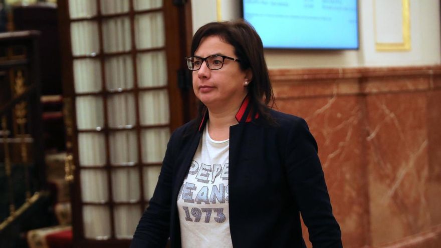 Archivo - La diputada del Partido Popular Ana Vázquez Blanco durante una sesión plenaria en el Congreso de los Diputados