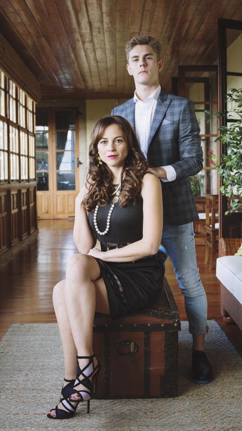 Patrick Criado y Leonor Watling