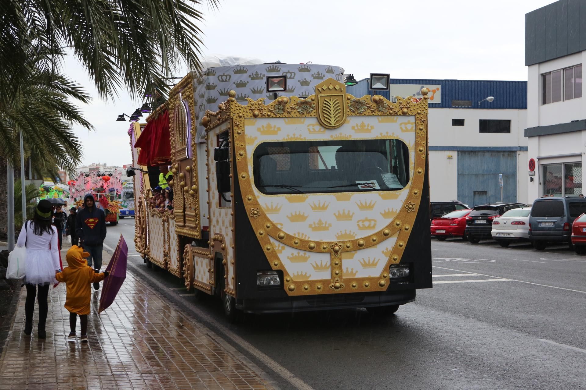Cabalgata de Reyes Magos en Las Palmas de Gran Canaria. (Alejandro Ramos).
