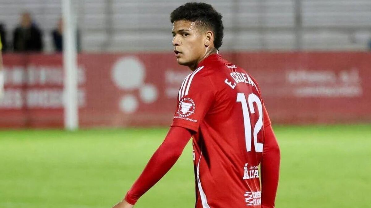 Edward Cedeño con el Tarazona