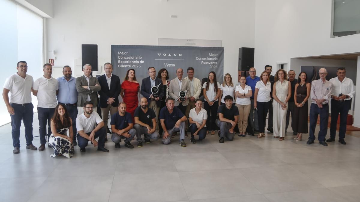 VOLVO-Vypsa es premiado como mejor concesionario de España en servicio postventa y experiencia del cliente 2025