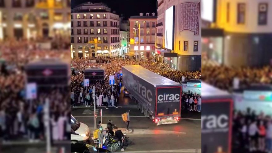 La presentación de Rosalía en Callao no se comunicó al Ayuntamiento de Madrid y generó un caos en la movilidad