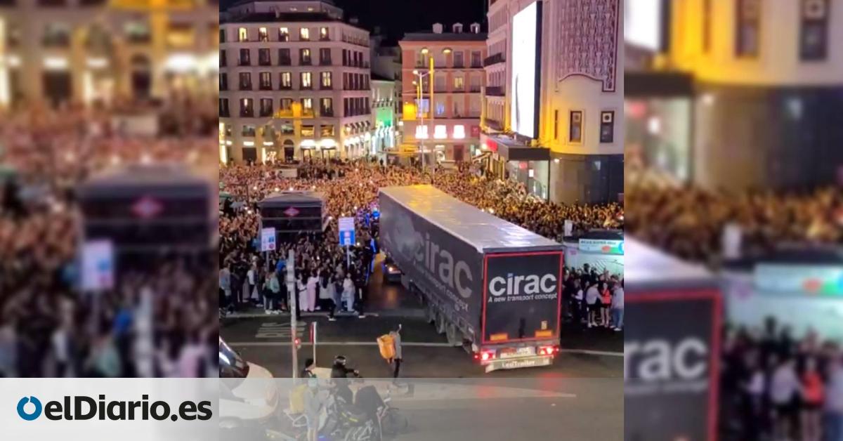 La presentación de Rosalía en Callao no se comunicó al Ayuntamiento de Madrid y generó un caos en la movilidad
