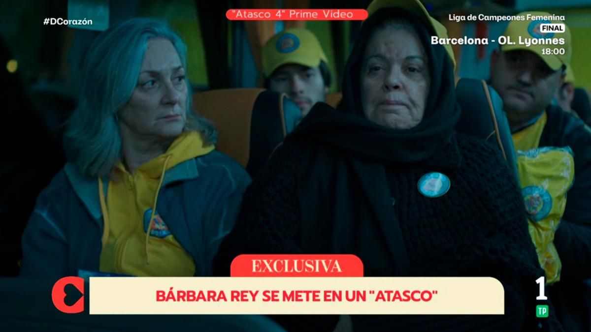 Bárbara Rey, en la serie de Prime Video 'Atasco'