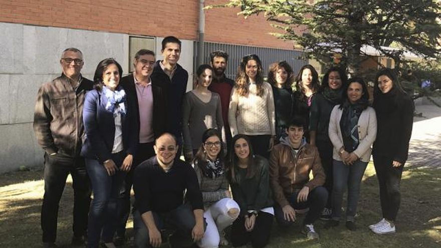 Miembros del Grupo BIONANODEN de la Universidad de Alcalá y el Consorcio Centro de Investigación Biomédica en Red de Bioingeniería, Biomateriales y Nanomedicina