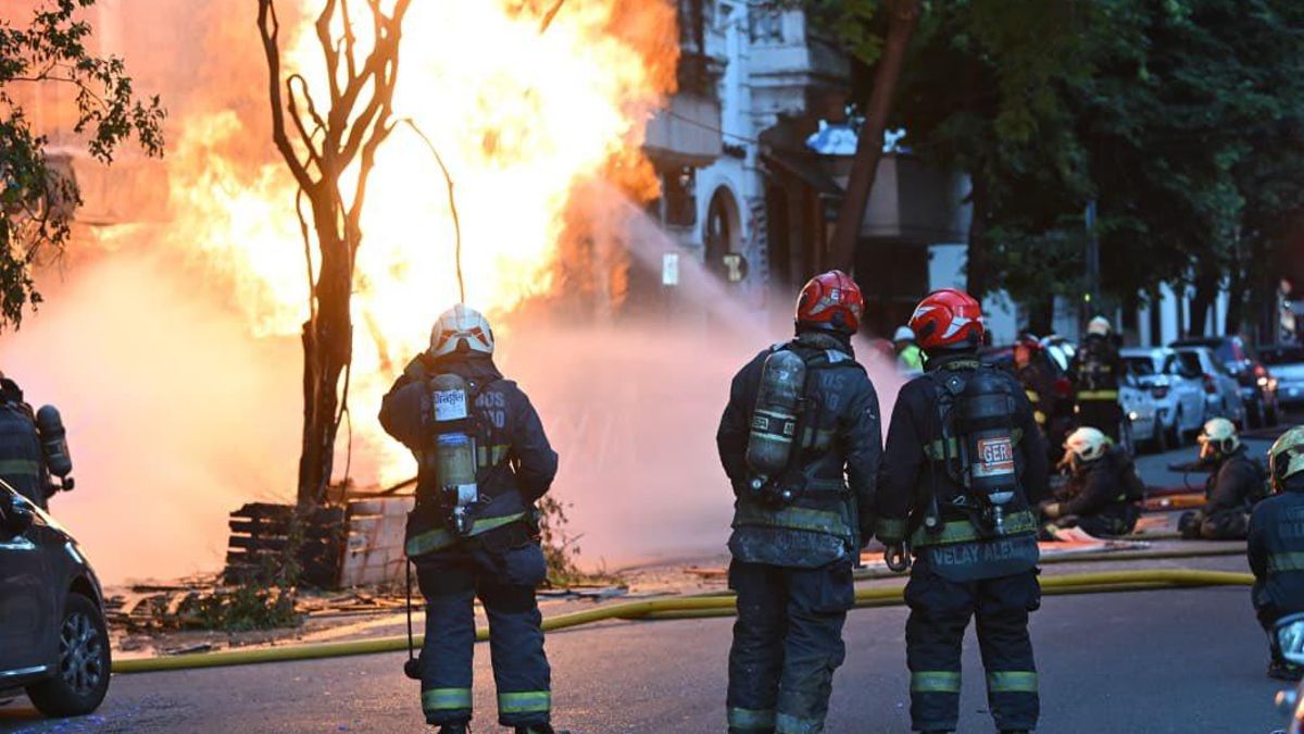 Los Bomberos de la Ciudad combatieron el fuego