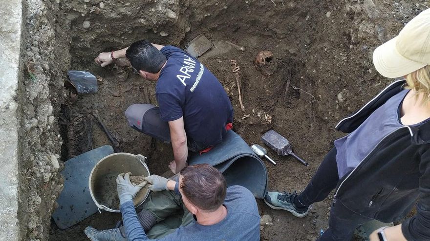 La trágica historia era cierta: localizan los restos de cuatro 'paseados' por falangistas en 1936 en Mansilla de las Mulas