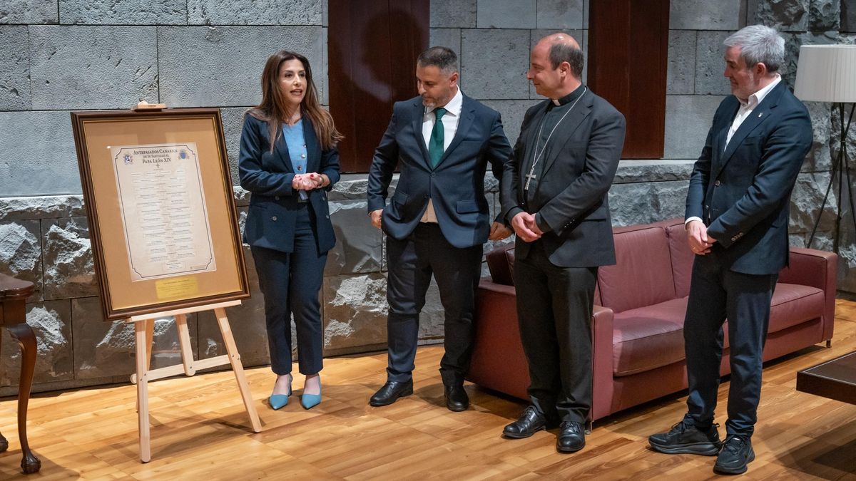 Clavijo entregará al papa León XIV un estudio sobre sus antepasados palmeros  del barrio de La Asomada