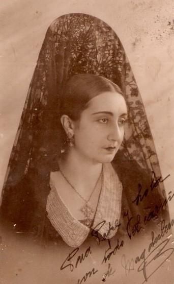 Imagen de Magdalena Carballo del archivo de la familia Carballo.