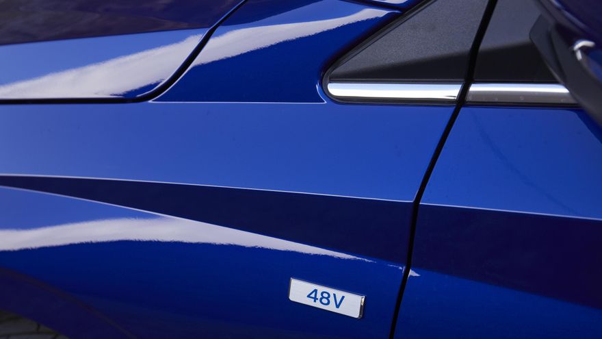 Motor híbrido suave de 48 voltios