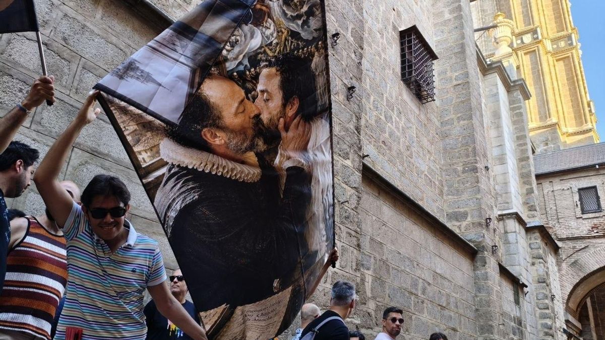 Manifestación del Orgullo LGTBIQA+ en Toledo