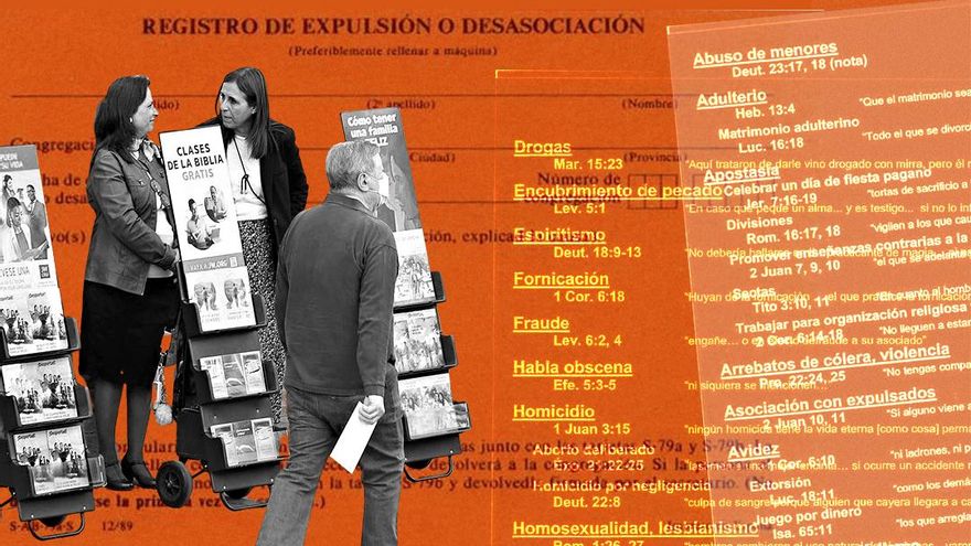 Dentro de la 'misa' de expulsión a una Testigo de Jehová por celebrar la Navidad: "Desafiar a Jesús tiene consecuencias"