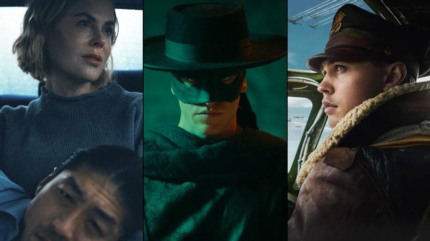 Las 15 series de la semana llegan con la firma del 'Zorro' y expatrian a Nicole Kidman, en el vuelo de 'Los amos del aire'