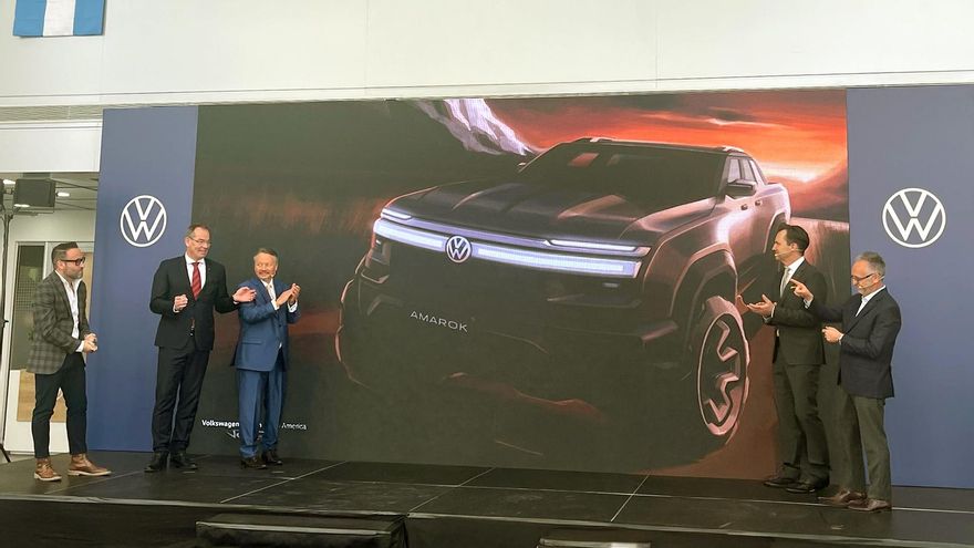 Volkswagen anuncia una multimillonaria inversión en Argentina para fabricar la sucesora de la pickup Amarok