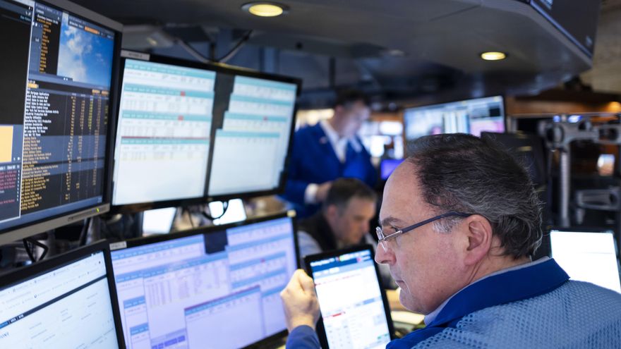 New York Stock Exchange reacts to US tariff policies