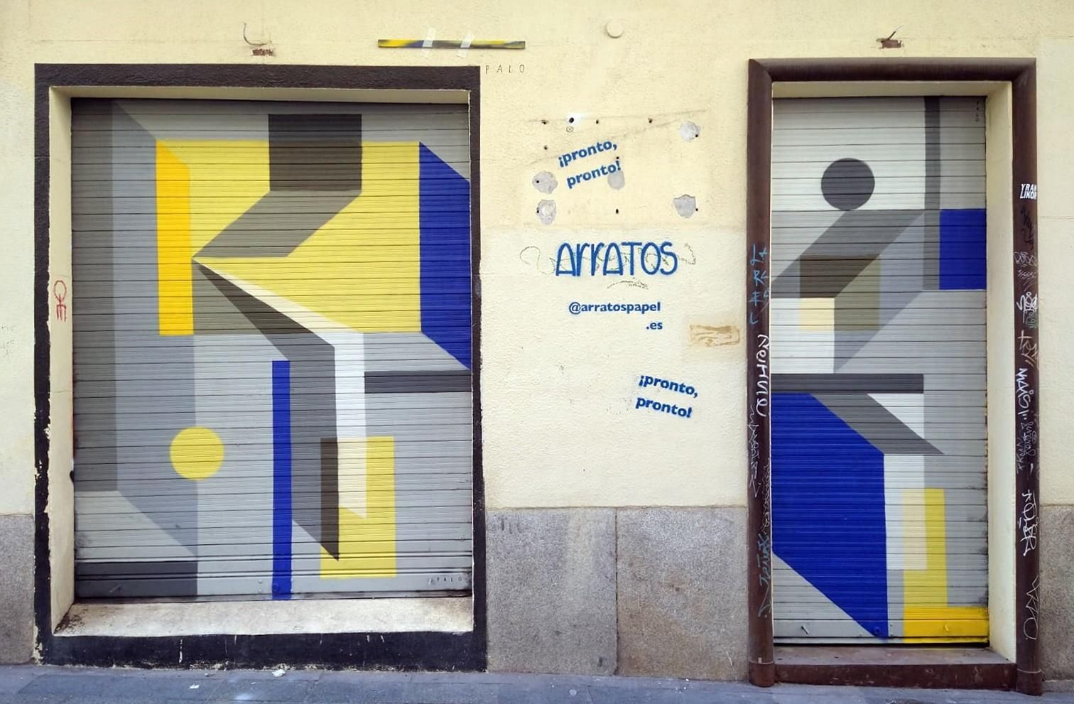 Obra de Palo, segundo premio en Pinta Malasaña 2021