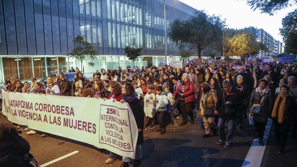 Manifestación contra Violencia de Género