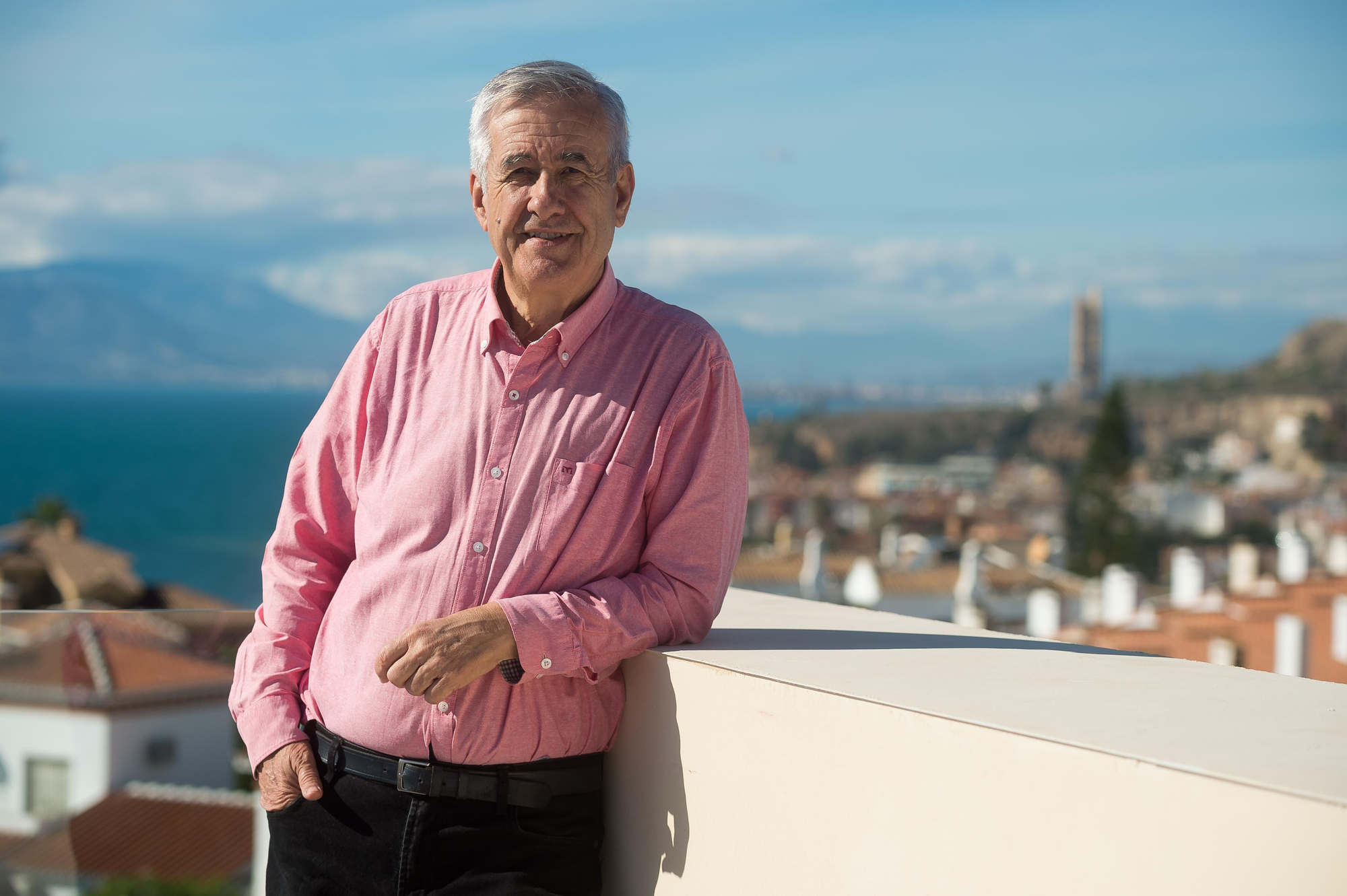 José Antonio, socio de la cooperativa Tartessos, en Rincón de la Victoria, Málaga