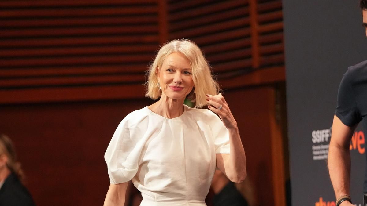 La actriz Naomi Watts en  la 74ª edición del Festival de San Sebastián.