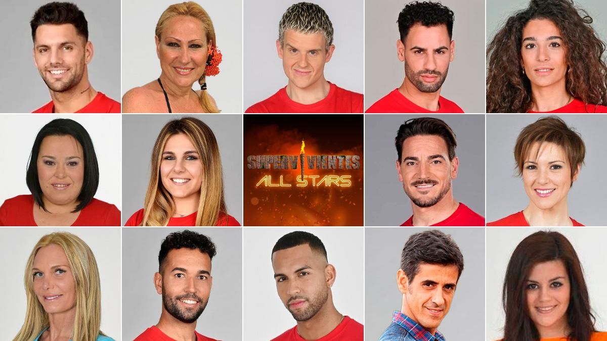 'Supervivientes All Stars 3': la lista de los 14 concursantes famosos definitivos en Telecinco