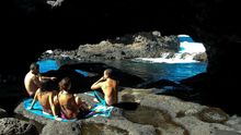 El Charco Azul, uno de los lugares insólitos y mágicos de la costa de El Hierro.