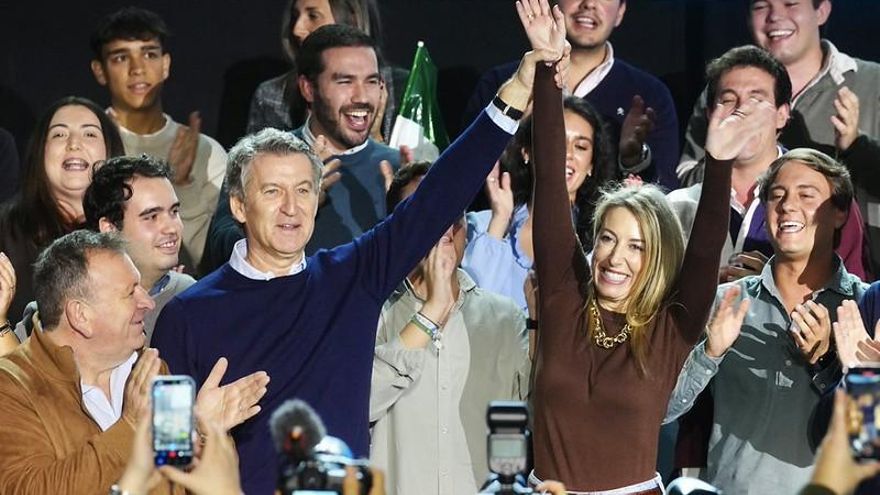 Guardiola se lanza de lleno a por el voto del PSOE y apenas roza a Vox en su primer acto de precampaña