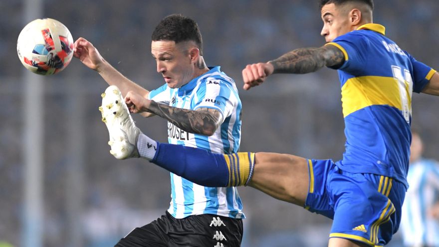 Racing y Boca igualaron sin goles en el Cilindro de Avellaneda