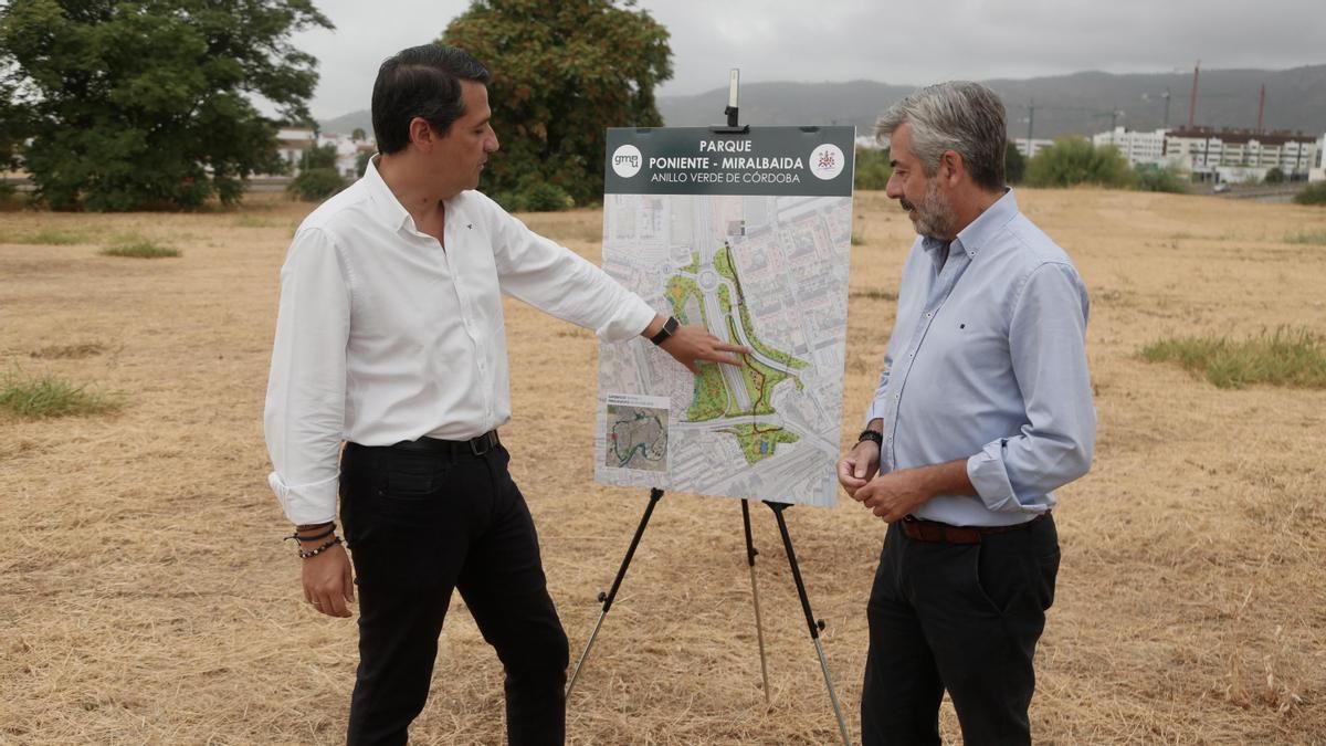 El Ayuntamiento espera acabar las obras del parque de Miralbaida para el año 2028