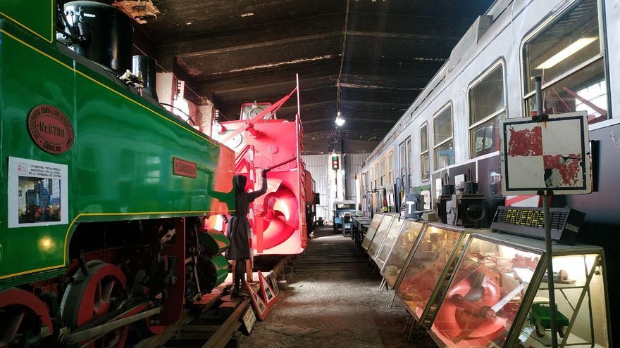 El museo no es institucional sino que ha sido creado por la Asociación Cántabra de Amigos del Ferrocarril.