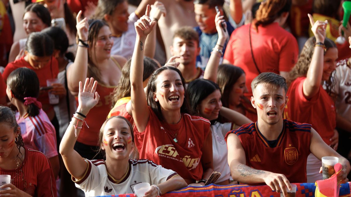 El ambiente de la afición española en el Córdoba Live, en imágenes