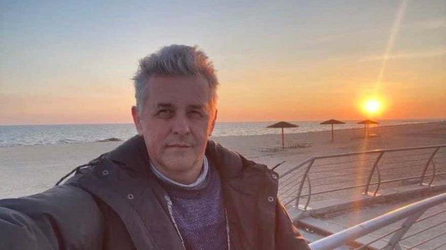 El alcalde de Skadovsk, Oleksandr Yakovlyev, en una fotografía difundida por el ministro de Exteriores ucraniano