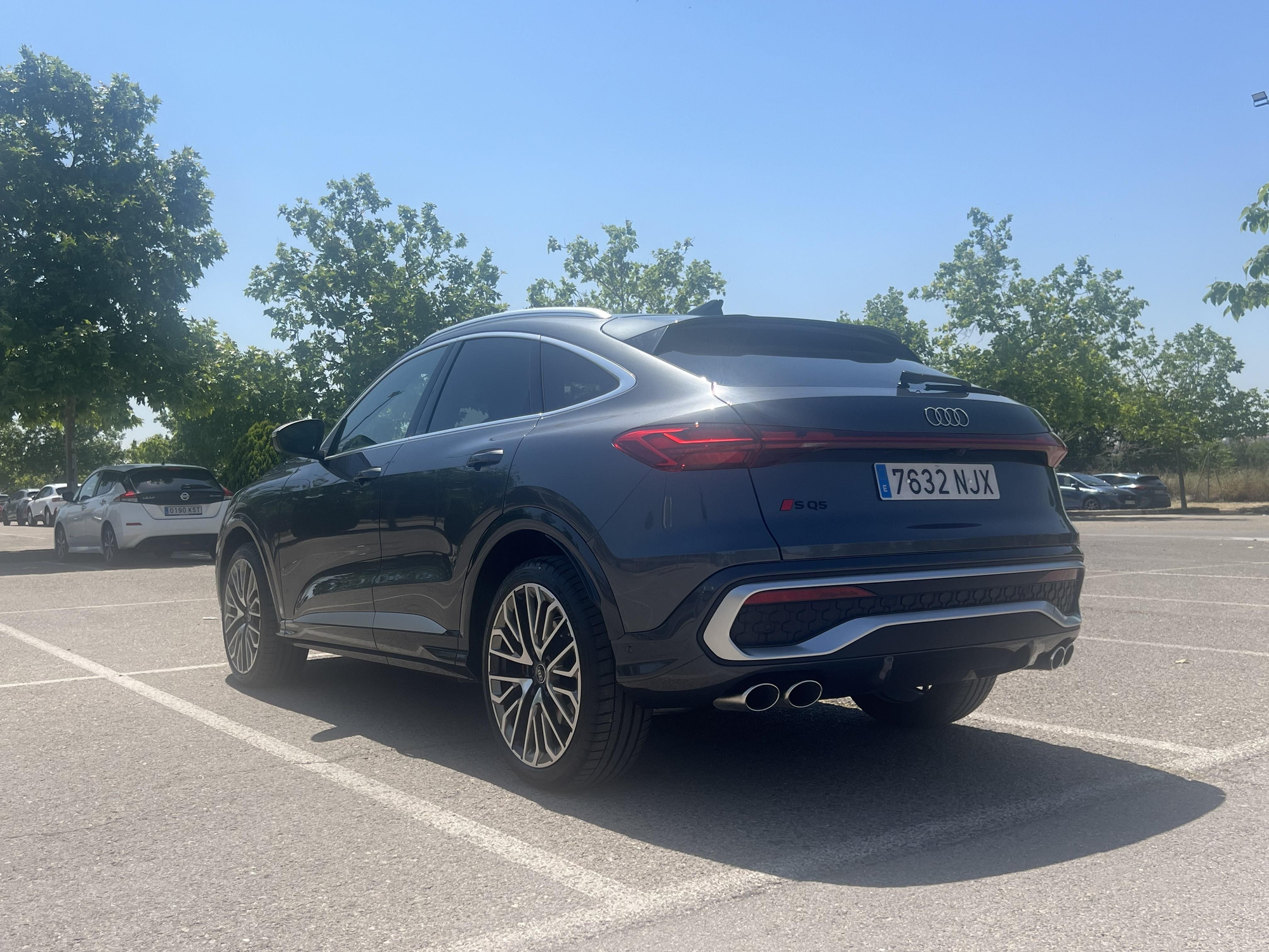 El SQ5 está disponible con carrocería Sportback (en la imagen) o SUV.