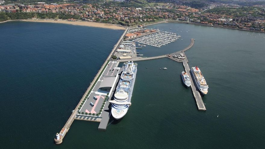 La nueva terminal de cruceros de Getxo supondrá una inversión de 5 millones y permitirá llegar a 104 cruceros en 2040