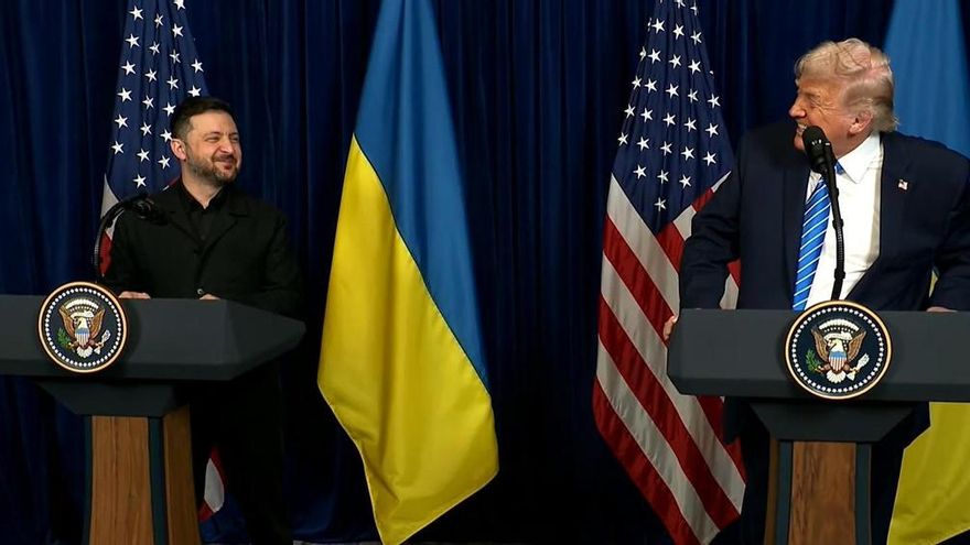 Trump y Zelenski se reúnen en Mar-a-Lago a la espera de avances en el plan de paz para Ucrania