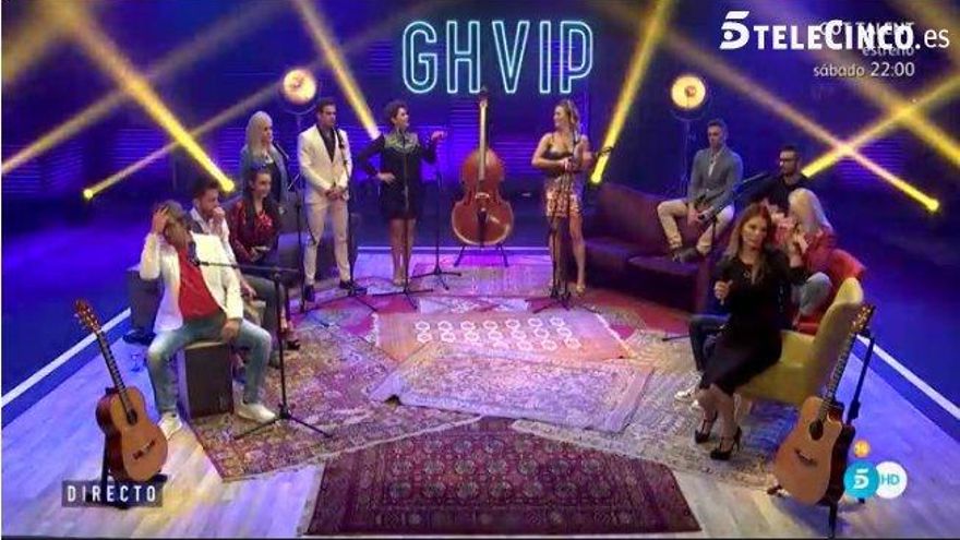 Concursantes en la prueba semanal