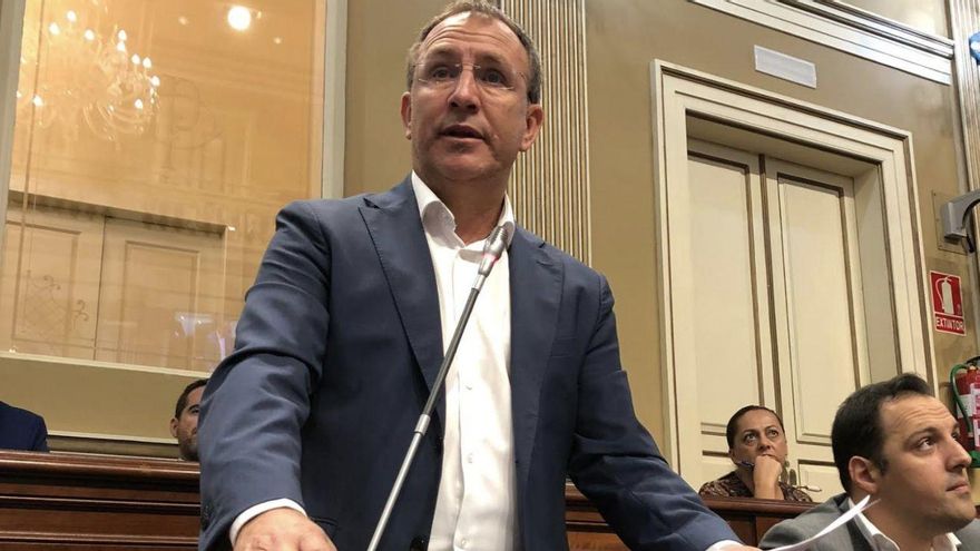 Sergio Rodríguez, diputado de CC por La Palma el el Parlamento de Canarias.