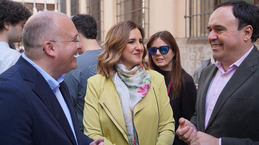 Pérez Llorca se examina ante Tellado en València con la incógnita de si será candidato y con Camps y Mompó al acecho