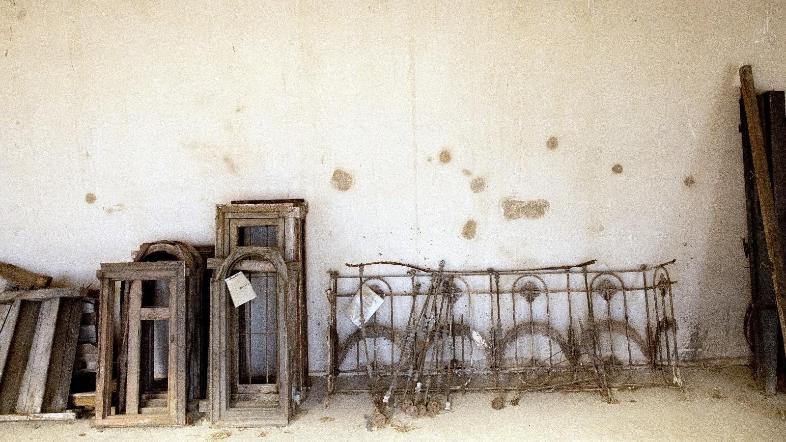 Daños por humedad en el centenario Beti-Jai, la capilla sixtina de la pelota vasca