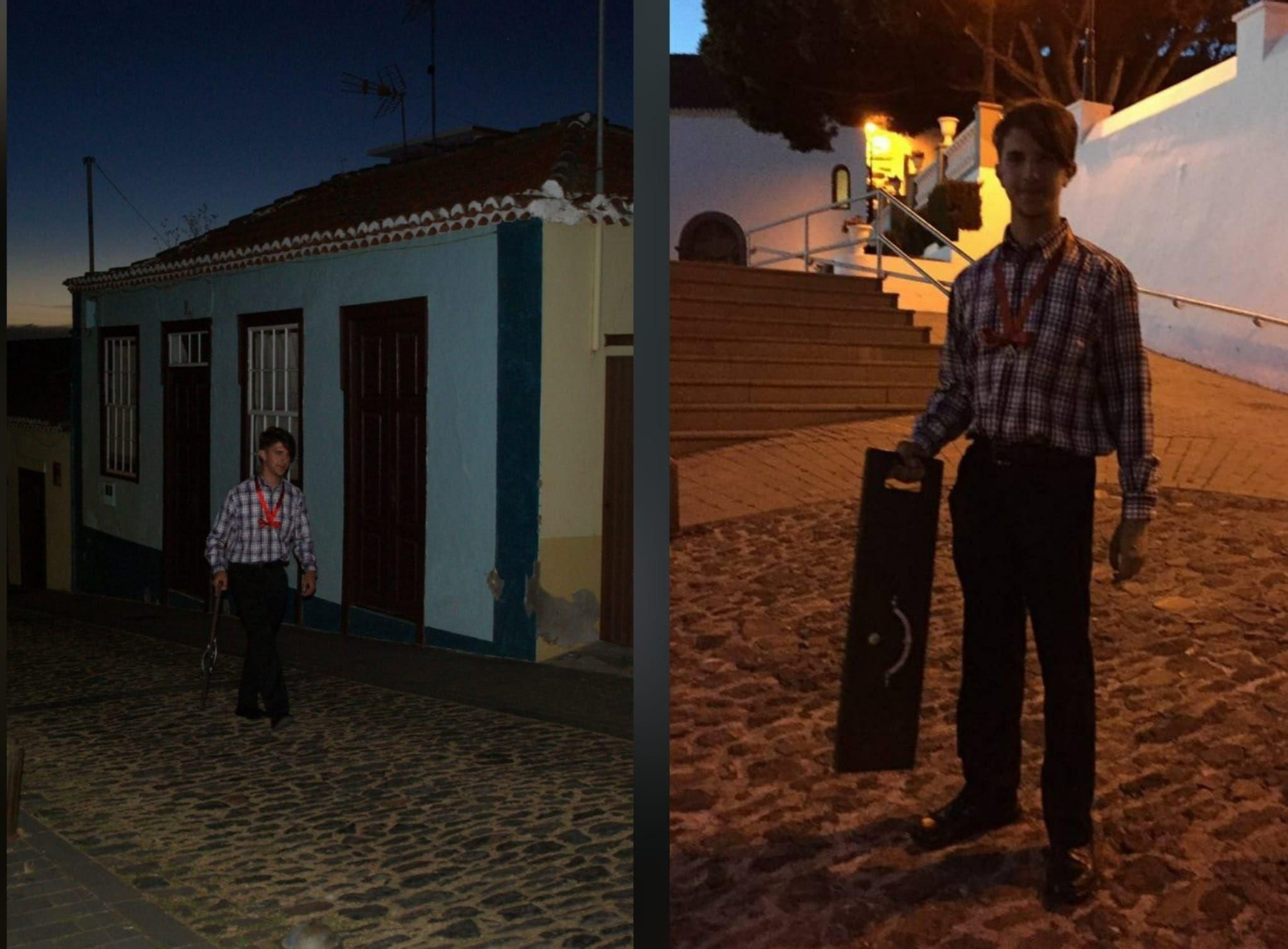 Toque de matraca en Tijarafe. MVH