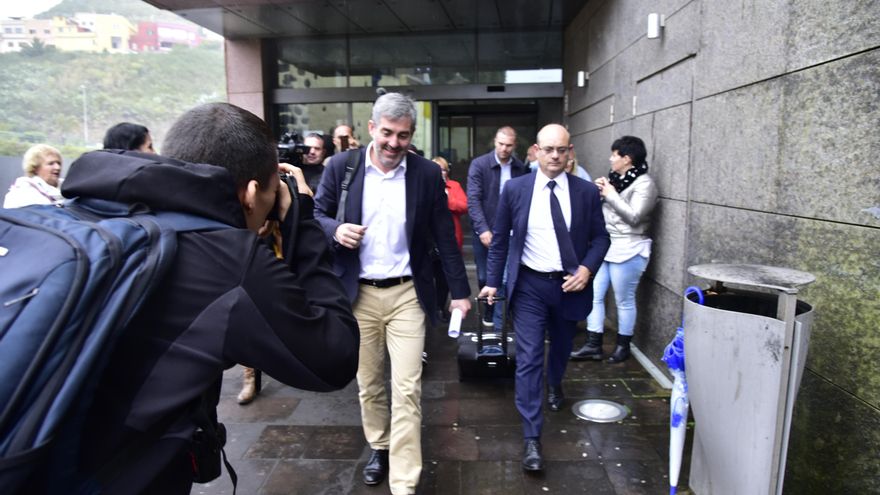La instructora del caso Reparos remite al Decanato de La Laguna las declaraciones de Javier Abreu